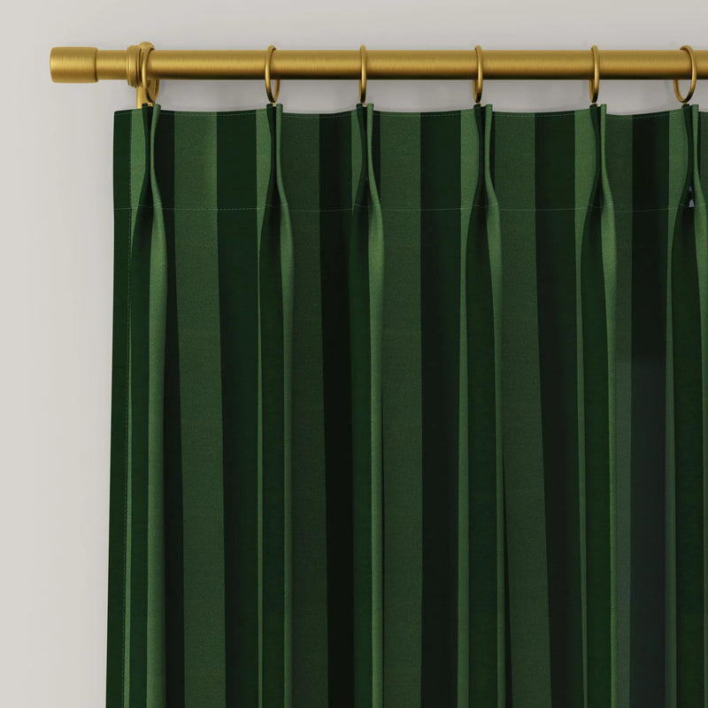 MS. MAVERICK MUSE x TWOPAGES Pastoral Printed Linen Cotton Pleated Curtains