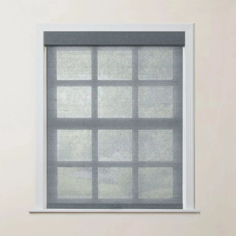 Rae Natural Jute Woven Wood Roller Blinds Cordless-?-TWOPAGES