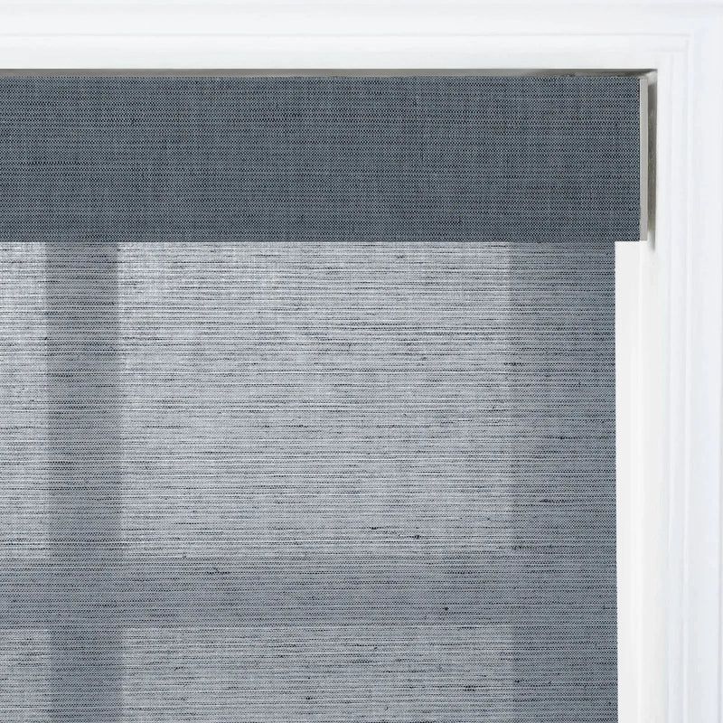 Rae Natural Jute Woven Wood Roller Blinds Cordless-?-TWOPAGES