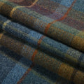 Karin Plaid Pure Wool Thermal Pleated Curtains