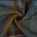 Karin Plaid Pure Wool Thermal Pleated Curtains
