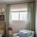 Britt Bengoechea x TWOPAGES Cottage Floral Printed Linen Cotton Pleated Curtains