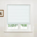 Alvin Motorized Sheer Room Darkening Roman Blind?-TWOPAGES