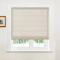 Alvin Motorized Sheer Room Darkening Roman Blind?-TWOPAGES
