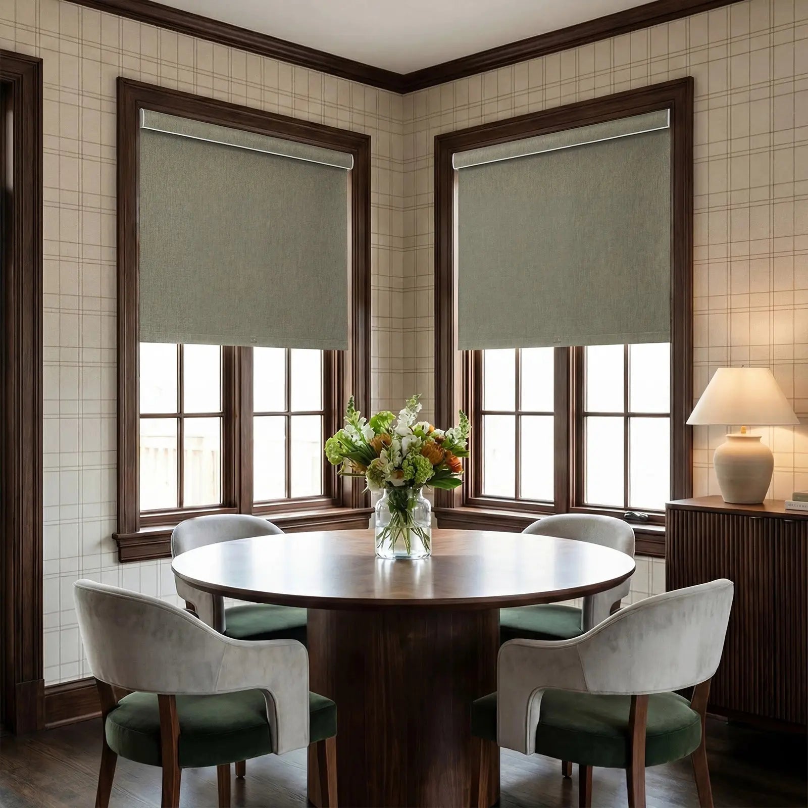 Alvin Boutique Blackout Cordless Roller Blinds-?-TWOPAGES