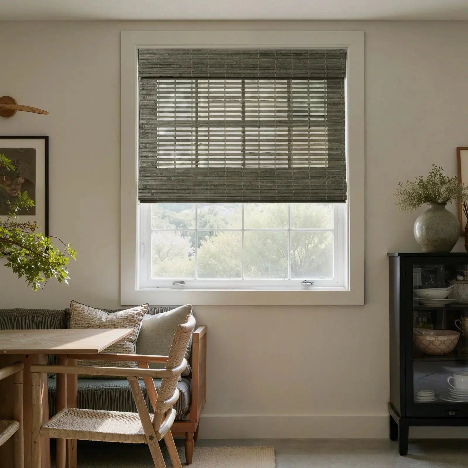 Rae Natural Bamboo Woven Blinds - Series S-?-TWOPAGES CURTAINS
