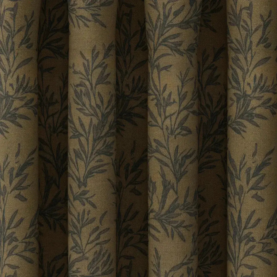 Sara Le Print Linen Drapery Pleated?-TWOPAGES
