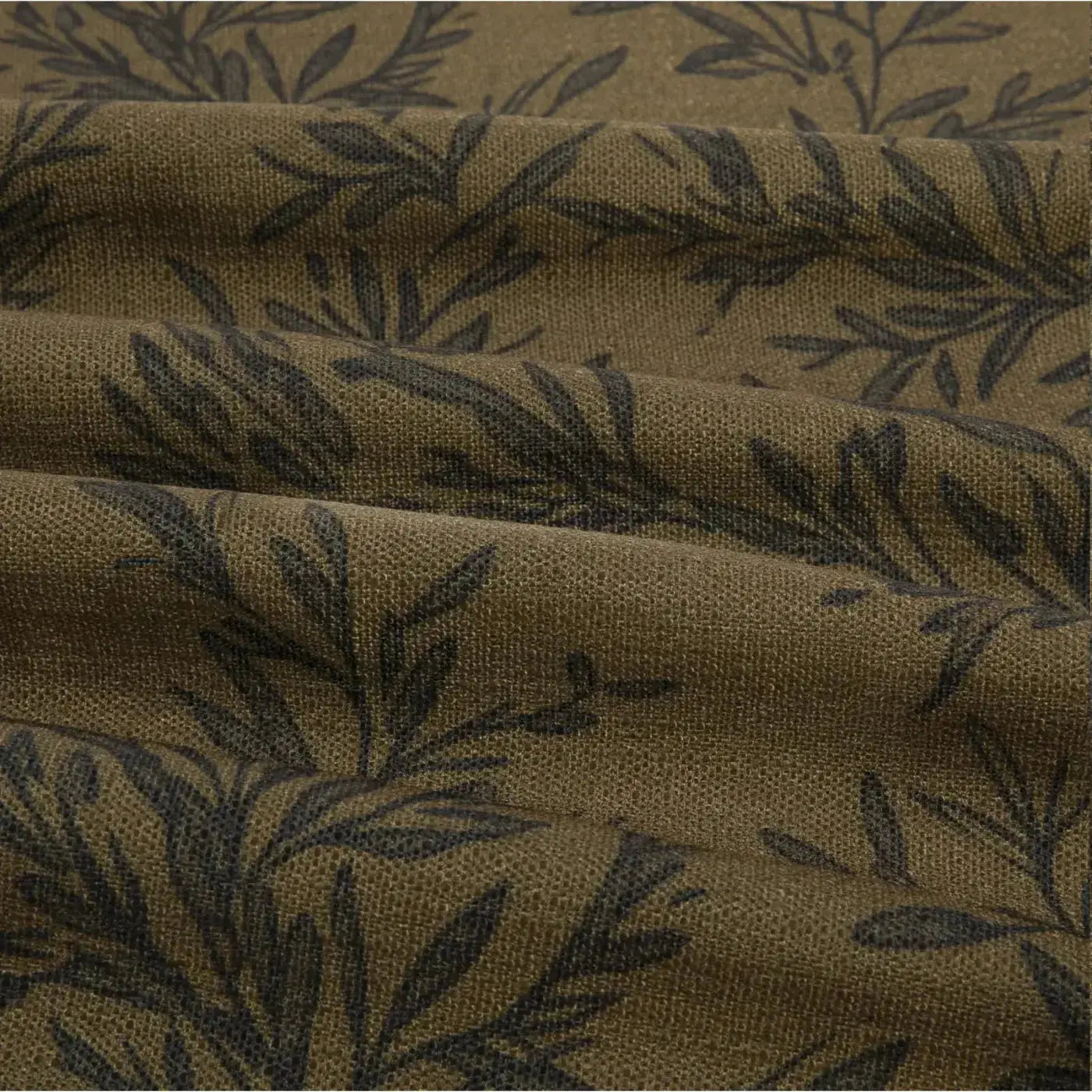 Sara Le Print Linen Pleated Cafe Curtains?-TWOPAGES