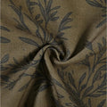 Sara Le Print Linen Pleated Cafe Curtains -TWOPAGES