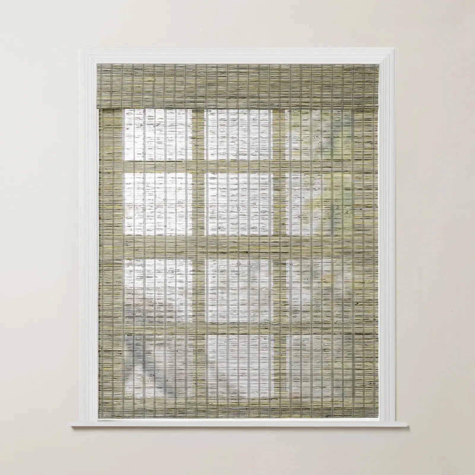 Rae Natural Ramie Jute Woven Wood Blinds - Series D-?-TWOPAGES CURTAINS