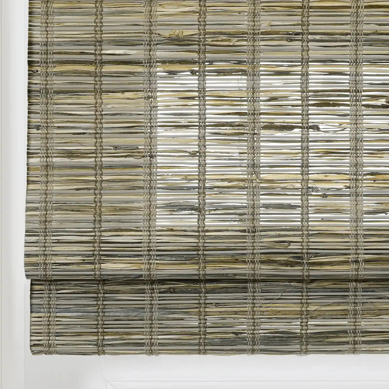 Rae Natural Ramie Jute Woven Wood Blinds - Series D-?-TWOPAGES CURTAINS