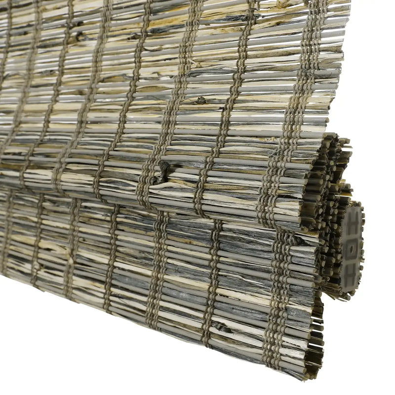 Rae Natural Ramie Jute Woven Wood Blinds - Series D-?-TWOPAGES CURTAINS