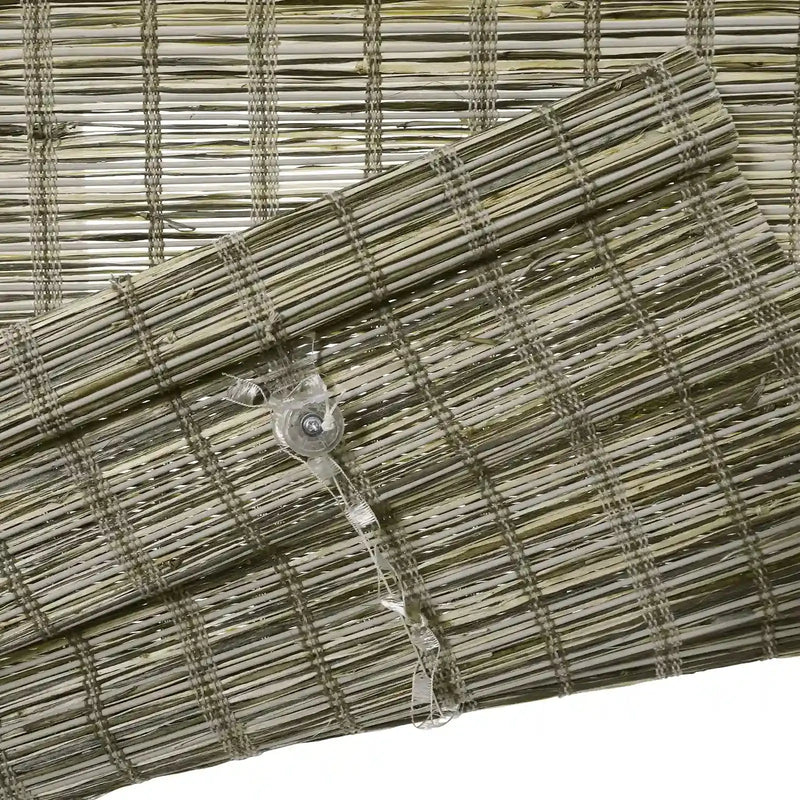 Rae Natural Ramie Jute Woven Wood Blinds - Series D-?-TWOPAGES CURTAINS