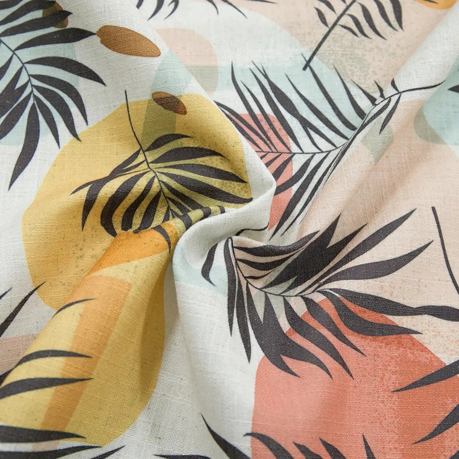 Holly Botanical Boho Drapery Pleated (52 inches Width Limit)?-TWOPAGES