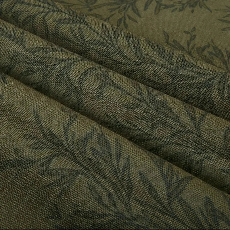 Sara Le Print Linen Pleated Cafe Curtains?-TWOPAGES