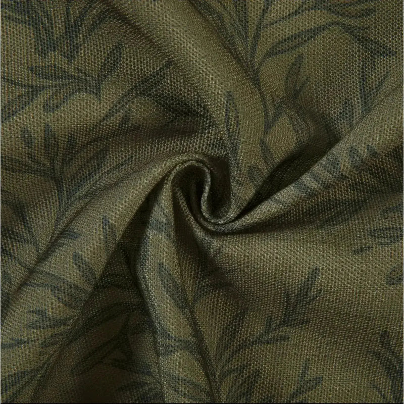 Sara Le Print Linen Pleated Cafe Curtains?-TWOPAGES