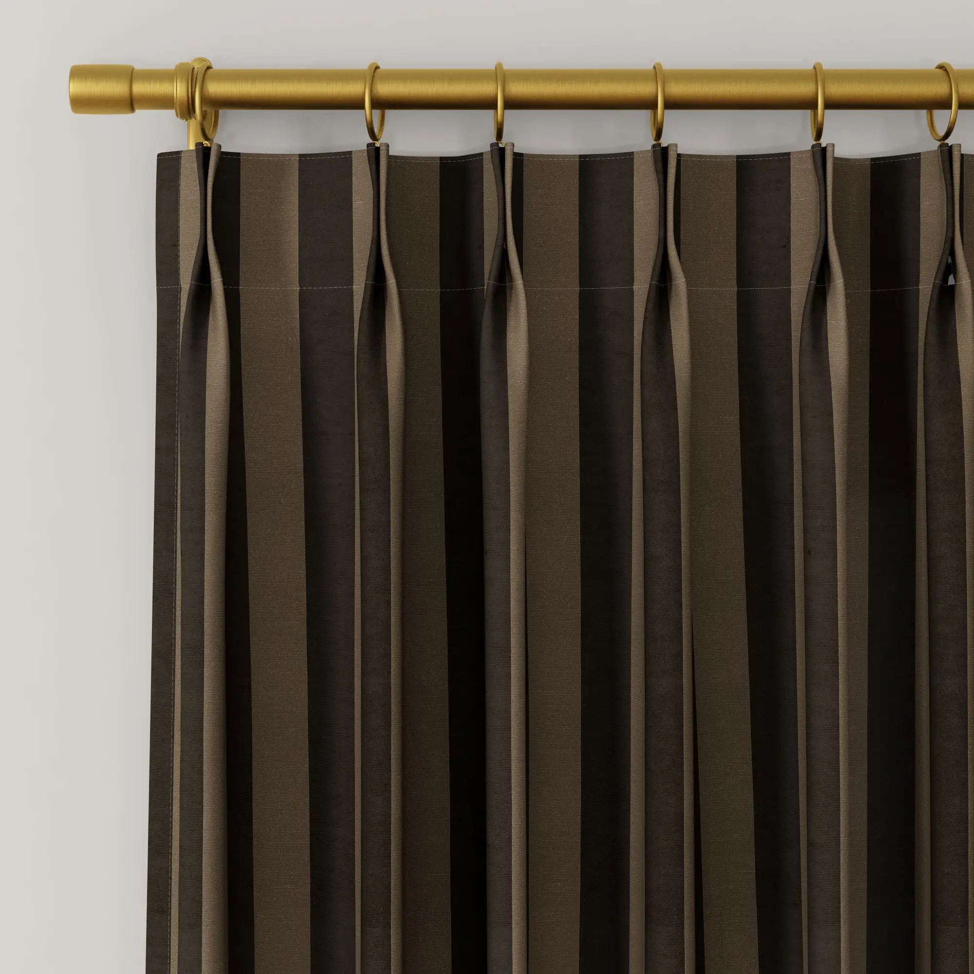MS. MAVERICK MUSE x TWOPAGES Pastoral Printed Linen Cotton Pleated Curtains