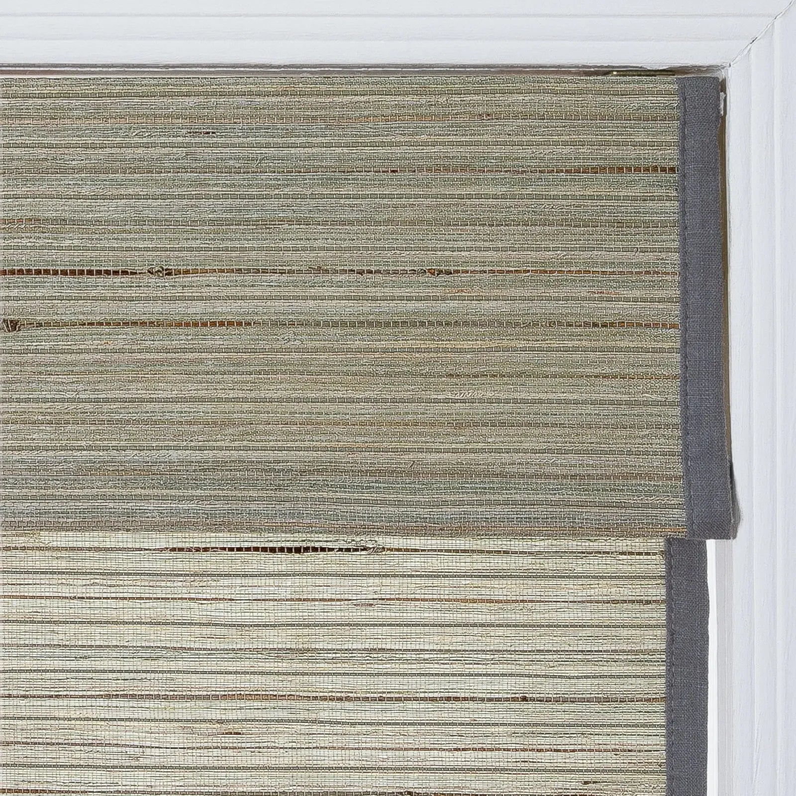 Rae Natural Ramie Flax Woven Wood Blinds - Series C-?-TWOPAGES CURTAINS