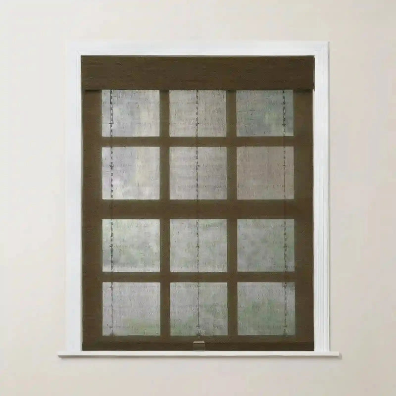 Rae Motorized Window Blinds Bamboo Woven - Series P?-TWOPAGES CURTAINS