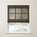 Rae Natural Ramie Bamboo Woven Blinds - Series P-?Brownish P20-TWOPAGES CURTAINS
