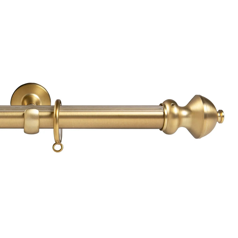 Arno Single Decorative Curtain Rod with Rings?-TWOPAGES
