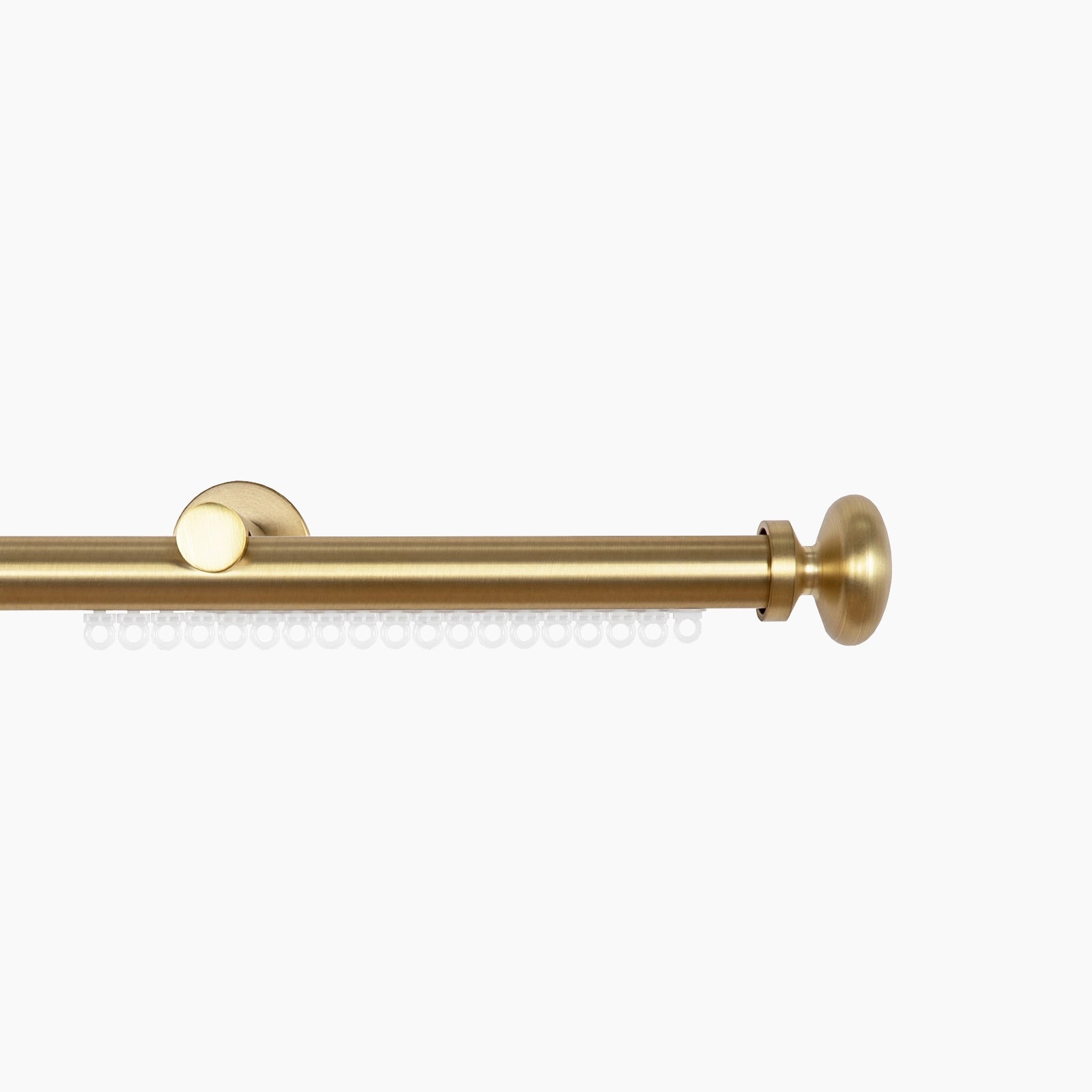 Cato Single Decorative Traverse Curtain Pole