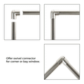 Cato Bay Window Curtain Traverse Pole