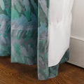 Amy Switzer Printed Velvet Pleated Drapery -TWOPAGES