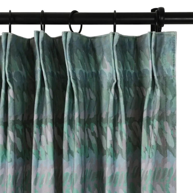Amy Switzer Velvet Pleated Drapery -TWOPAGES