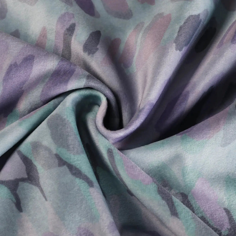 Amy Switzer Printed Velvet Pleated Drapery -TWOPAGES