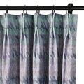 Amy Switzer Printed Velvet Pleated Drapery -TWOPAGES