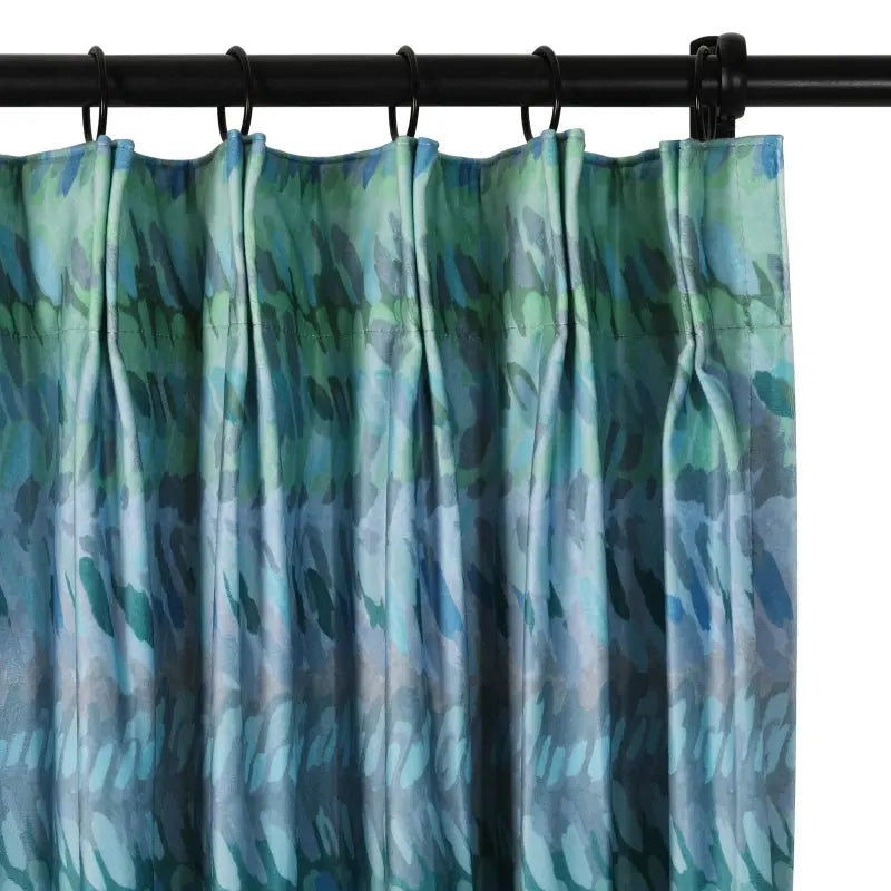 Amy Switzer Velvet Pleated Drapery -TWOPAGES