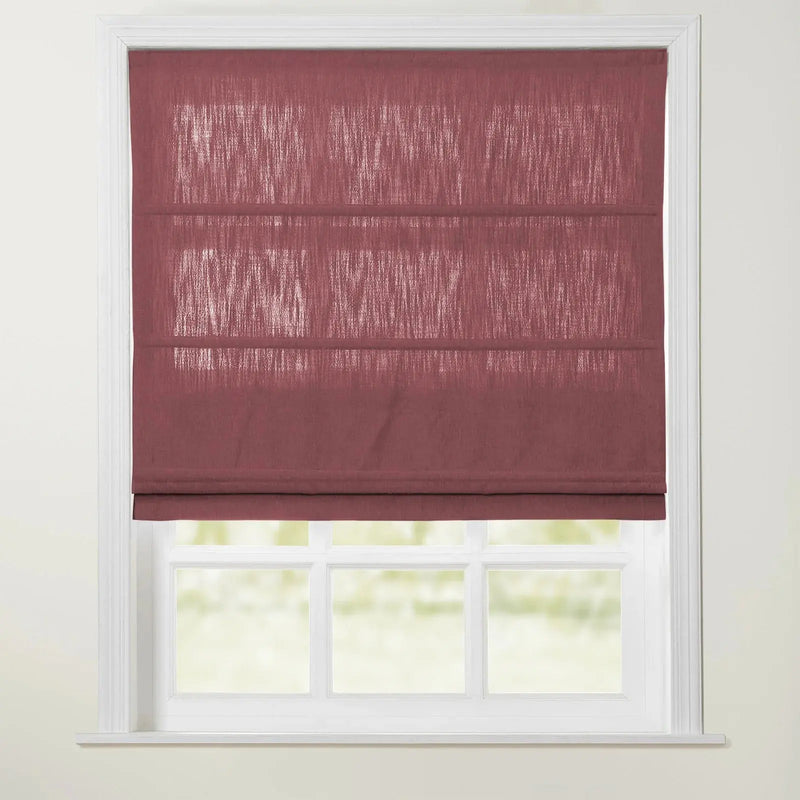 Isabella Cotton Roman Shade Cord Lift- -TWOPAGES