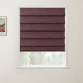 Jawara Linen Cotton Deco Fold Roman Blind Cordless