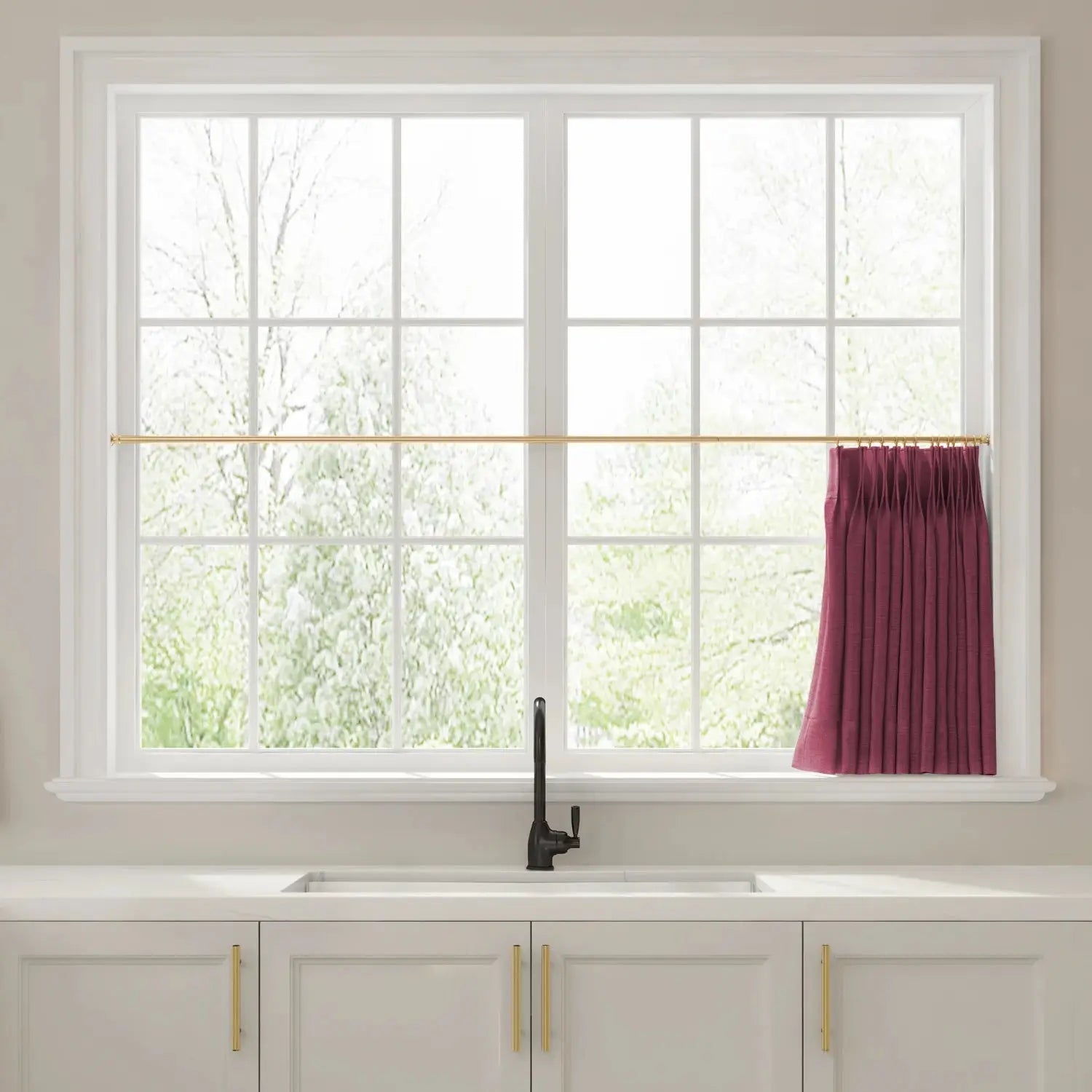 Liz Linen Pleated Cafe Curtains?-TWOPAGES