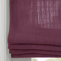 Liz Linen Flat Roman Blind Cord Lift