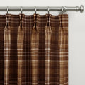Kim Morrow Print Cotton Curtain Pleated- -TWOPAGES