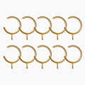 Vengo Quiet-Glide C-Loop Rings (Pack of 10)