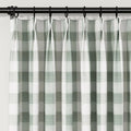 Celia Striped Plaid Cafe Curtain?-TWOPAGES
