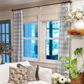 Celia Striped Plaid Curtain?-TWOPAGES