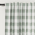 Celia Striped Plaid Cafe Curtain?-TWOPAGES