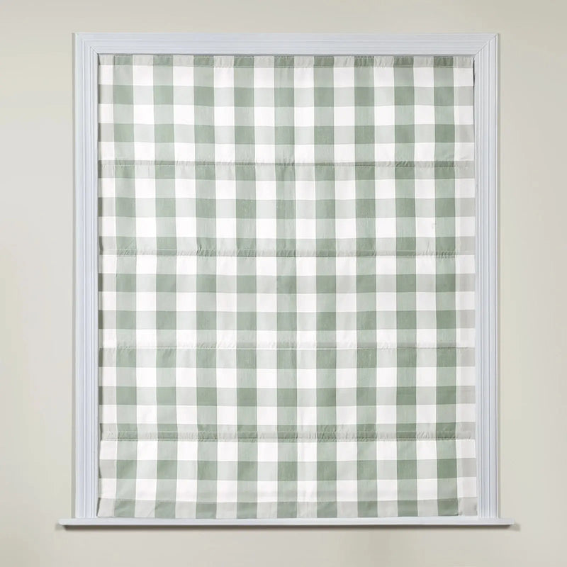 Celia Polyester Roman Blind Cord Lift TWOPAGES