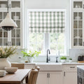 Celia Patterned Roman Shade Cordless -TWOPAGES