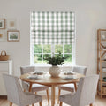 Celia Patterned Roman Shade Cord Lift -TWOPAGES