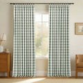 Celia Striped Plaid Curtain?-TWOPAGES