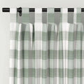 Celia Striped Plaid Cafe Curtain?-TWOPAGES