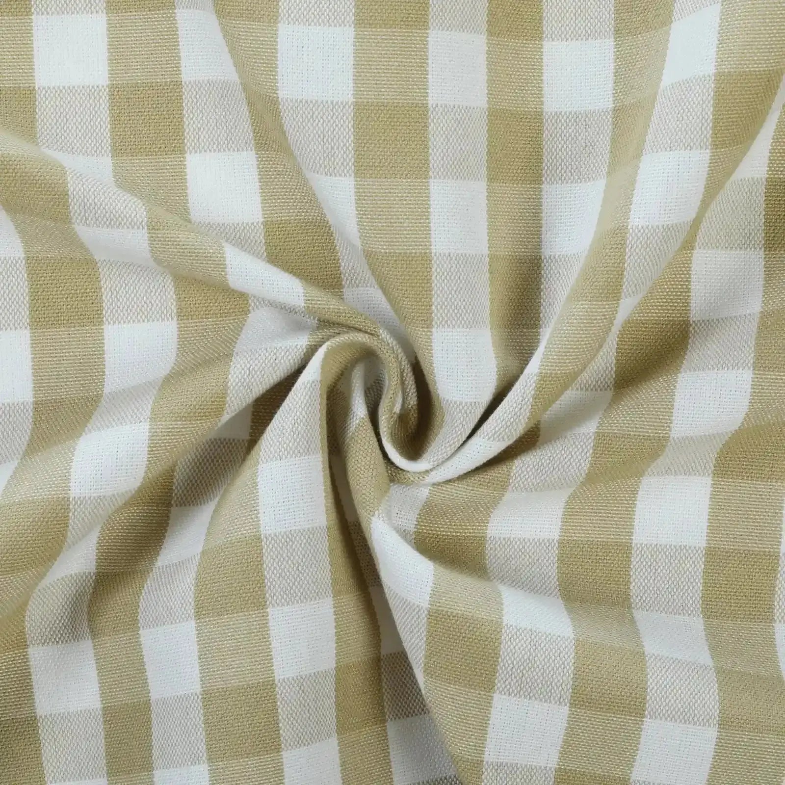 Celia Striped Plaid Cafe Curtain?-TWOPAGES
