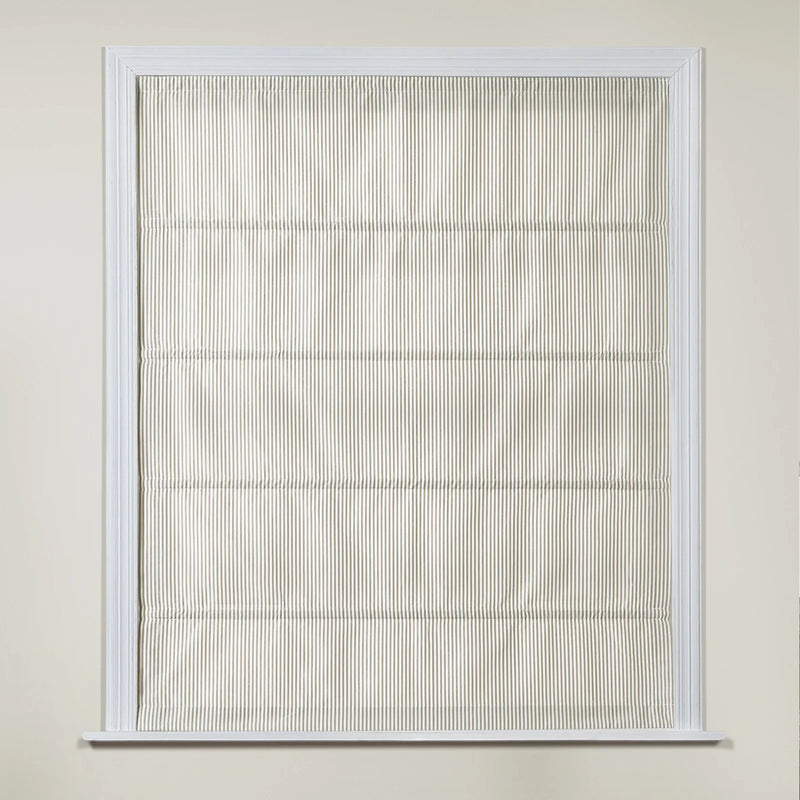 Celia Polyester Roman Shade Cord Lift TWOPAGES
