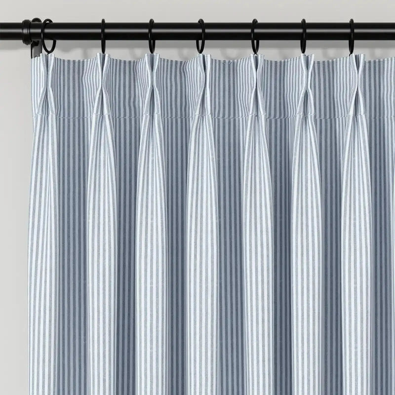 Celia Striped Plaid Curtain?-TWOPAGES