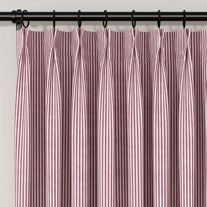 Celia Striped Plaid Curtain?-TWOPAGES